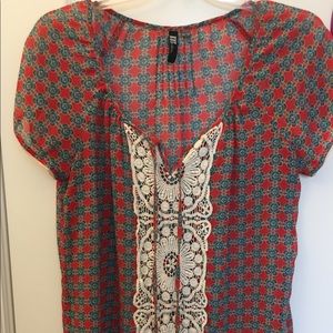 Sheer Kut from the Kloth blouse